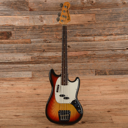 Fender Mustang Bass Sunburst 1976 Bass Guitars / 4-String