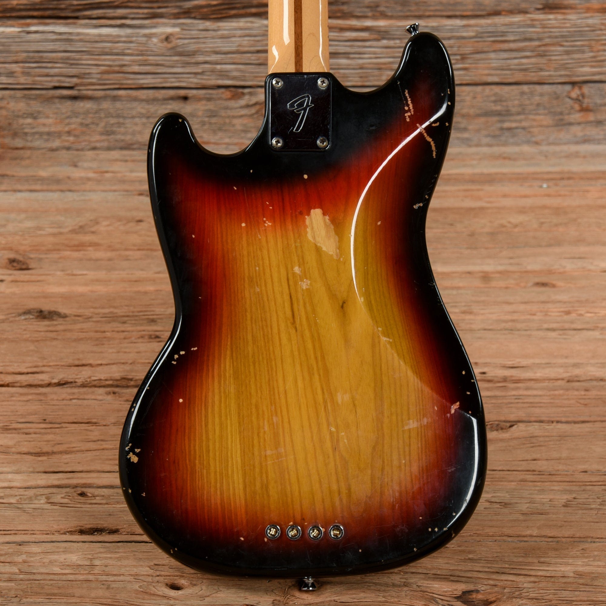 Fender Mustang Bass Sunburst 1977 Bass Guitars / 4-String