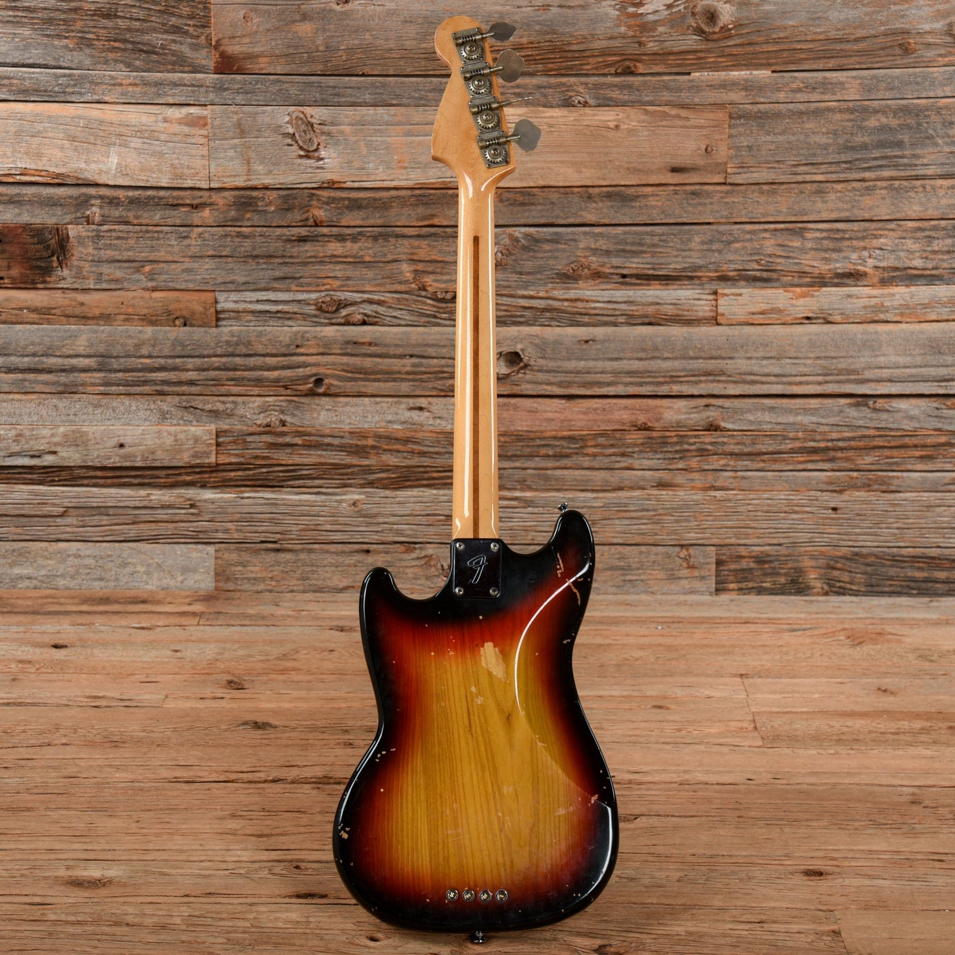 Fender Mustang Bass Sunburst 1977 Bass Guitars / 4-String