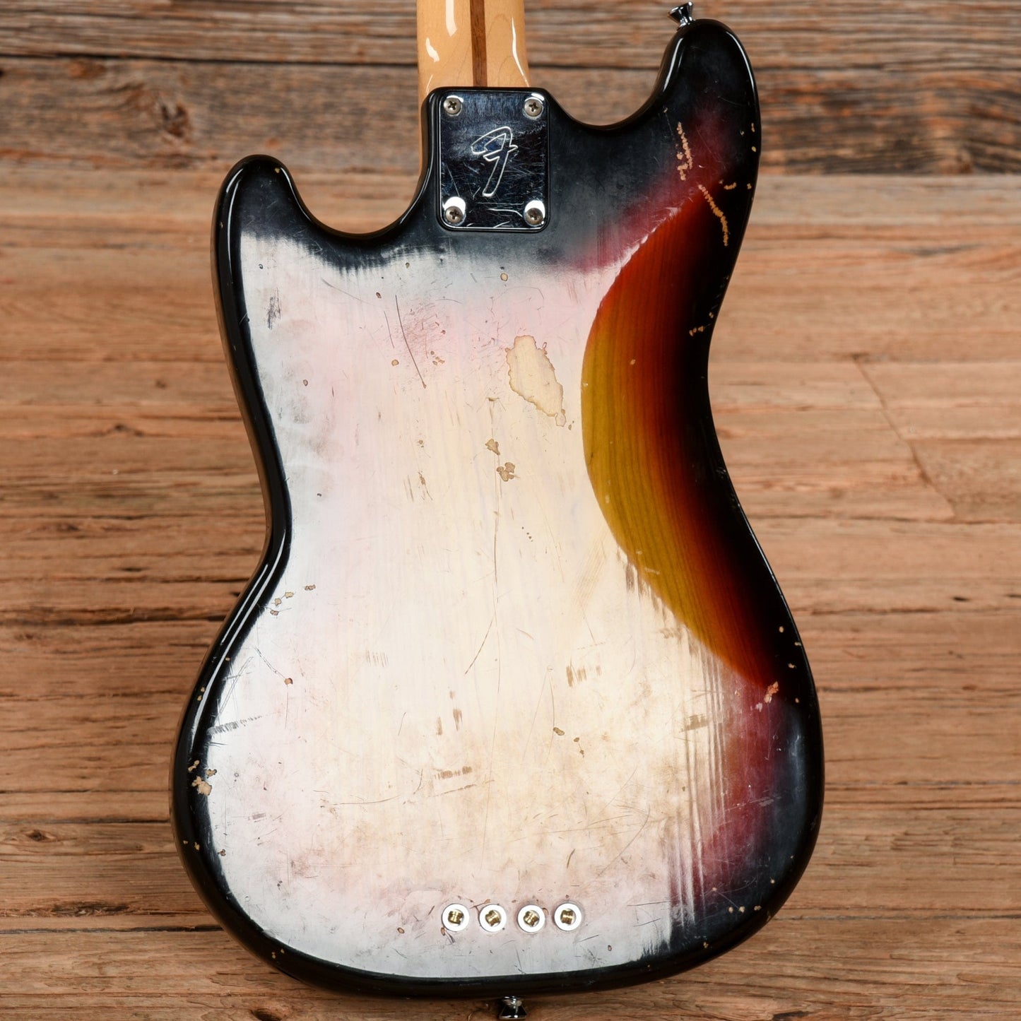 Fender Mustang Bass Sunburst 1977 Bass Guitars / 4-String