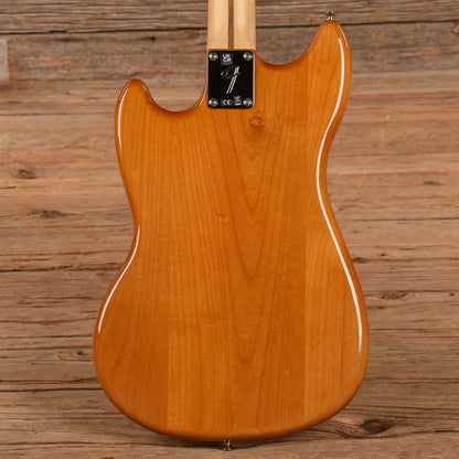 Fender Mustang PJ Bass Aged Natural 2022 Bass Guitars / 4-String