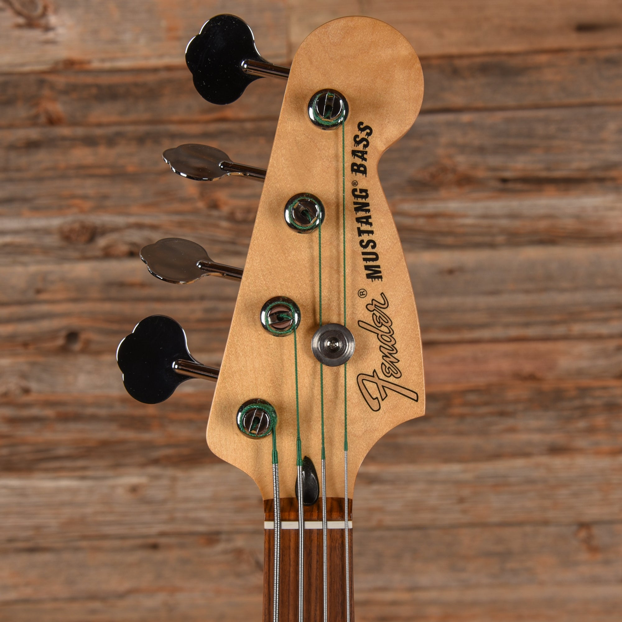 Fender Mustang PJ Bass Aged Natural 2022 Bass Guitars / 4-String