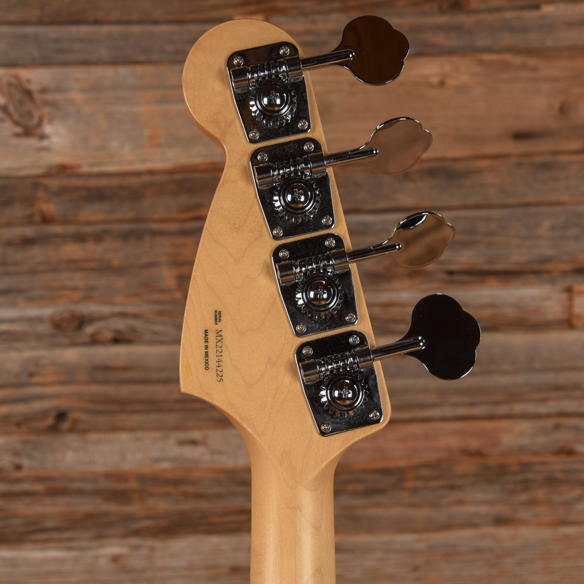 Fender Mustang PJ Bass Aged Natural 2022 Bass Guitars / 4-String