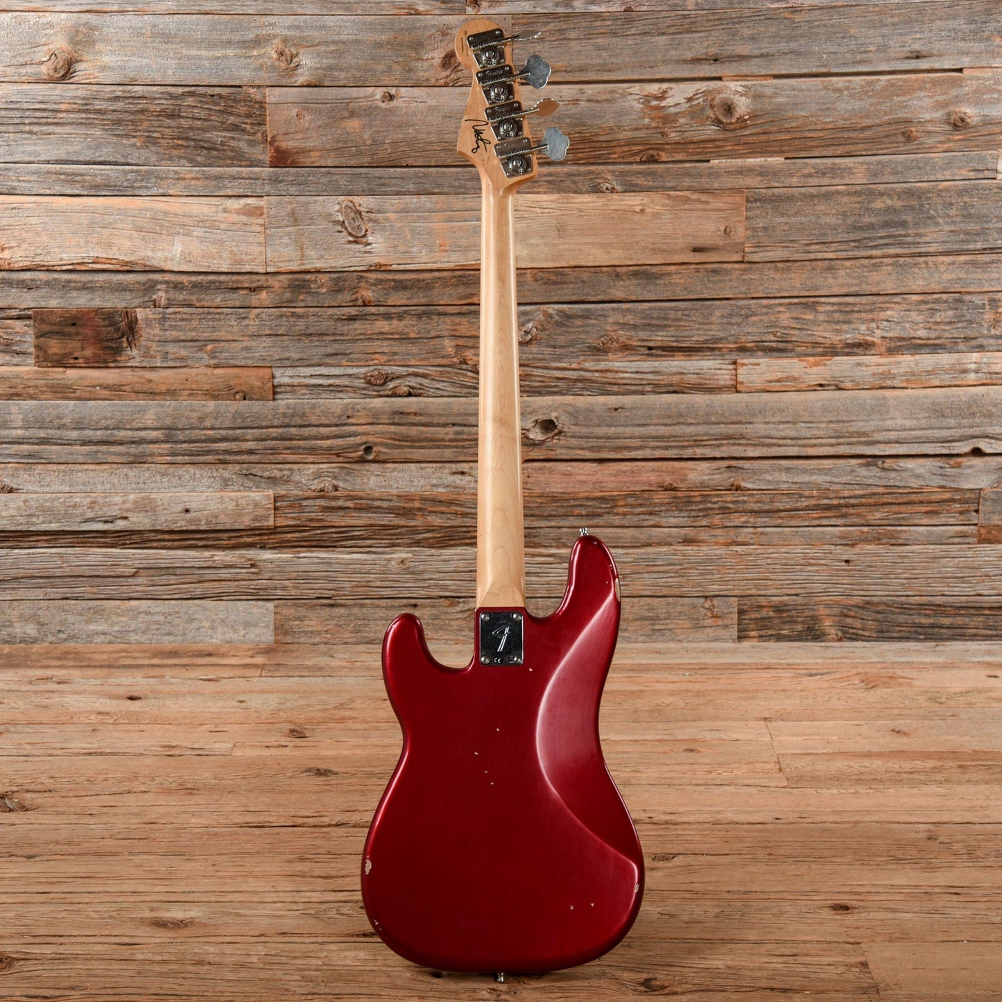 Fender Nate Mendel Artist Series Signature Precision Bass Candy Apple Red 2021 Bass Guitars / 4-String