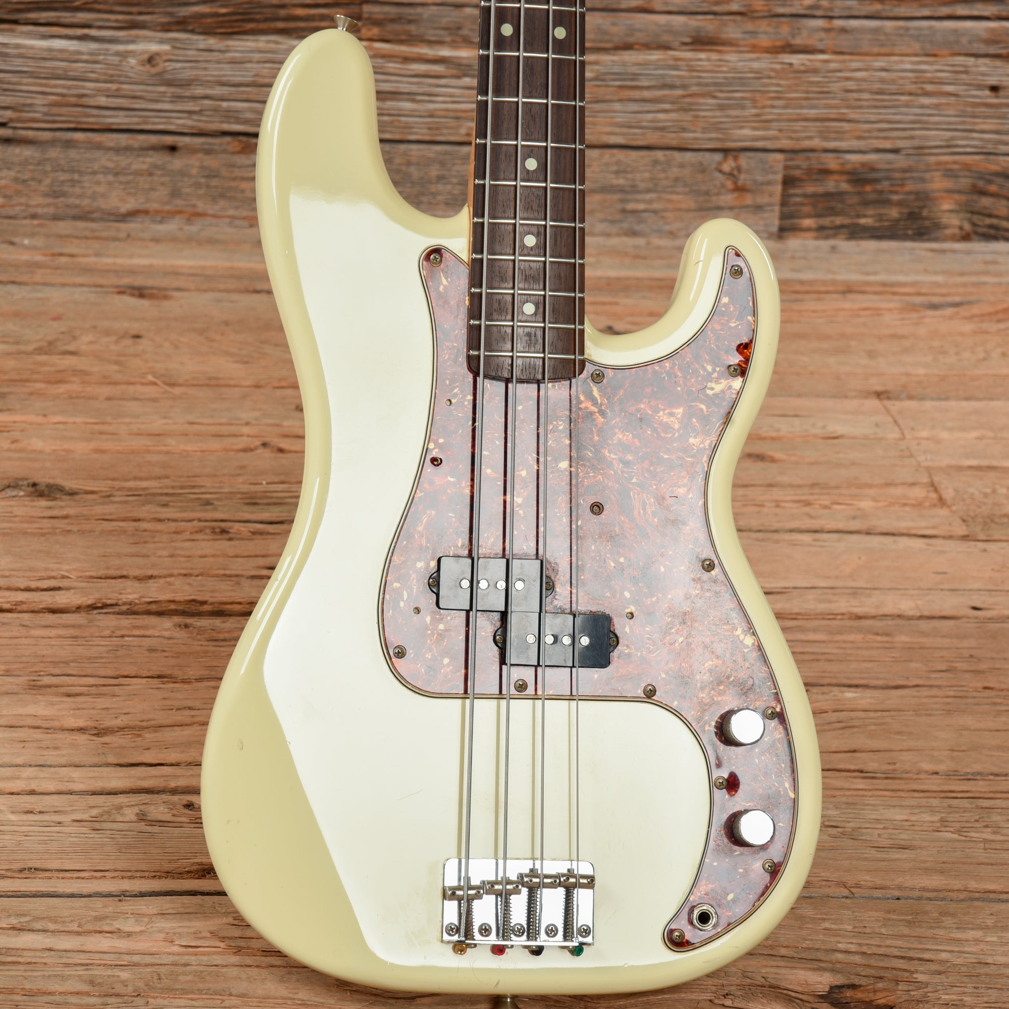 Fender PB-62 Precision Bass Olympic White 1980s Bass Guitars / 4-String