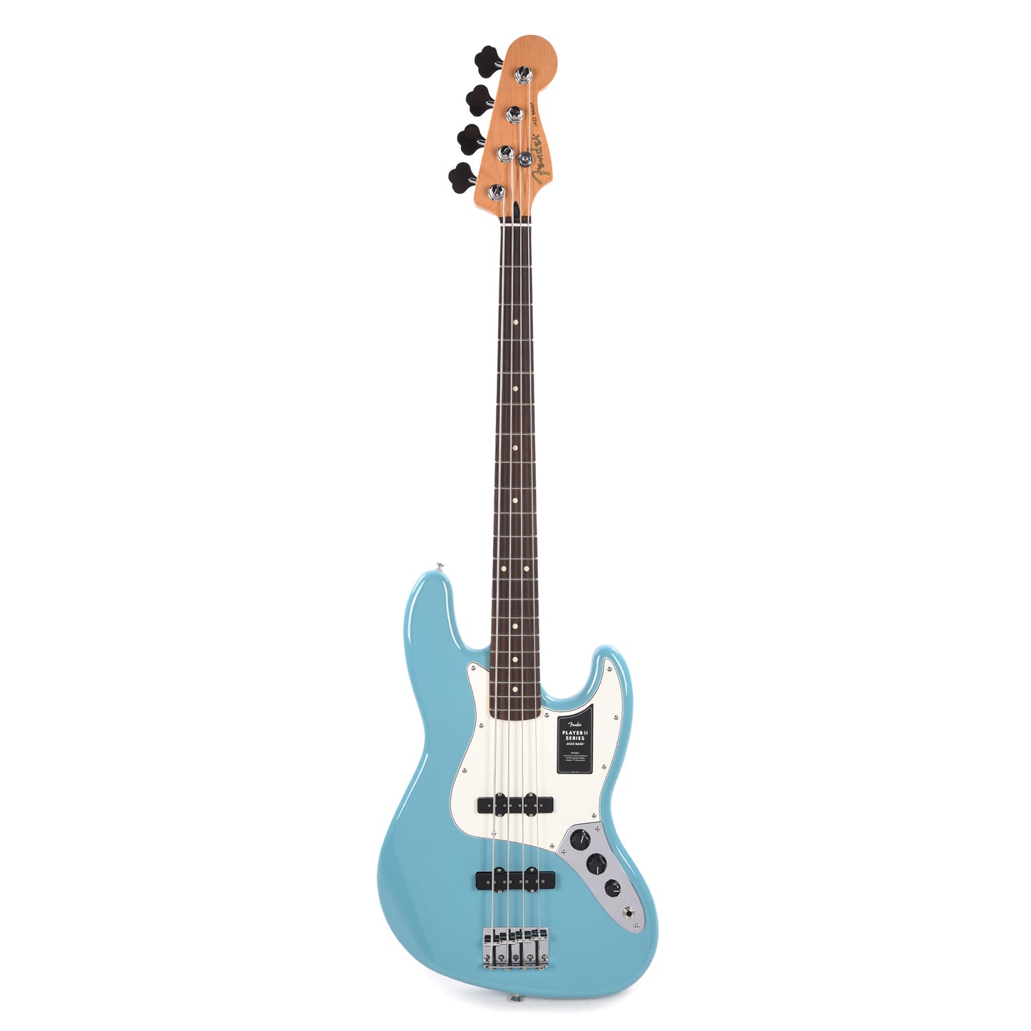 Fender Player II Jazz Bass Aquatone Blue Bass Guitars / 4-String