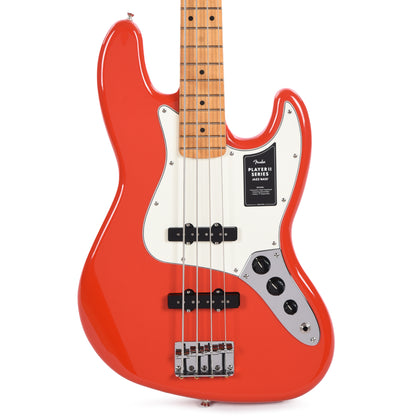 Fender Player II Jazz Bass Coral Red Bass Guitars / 4-String