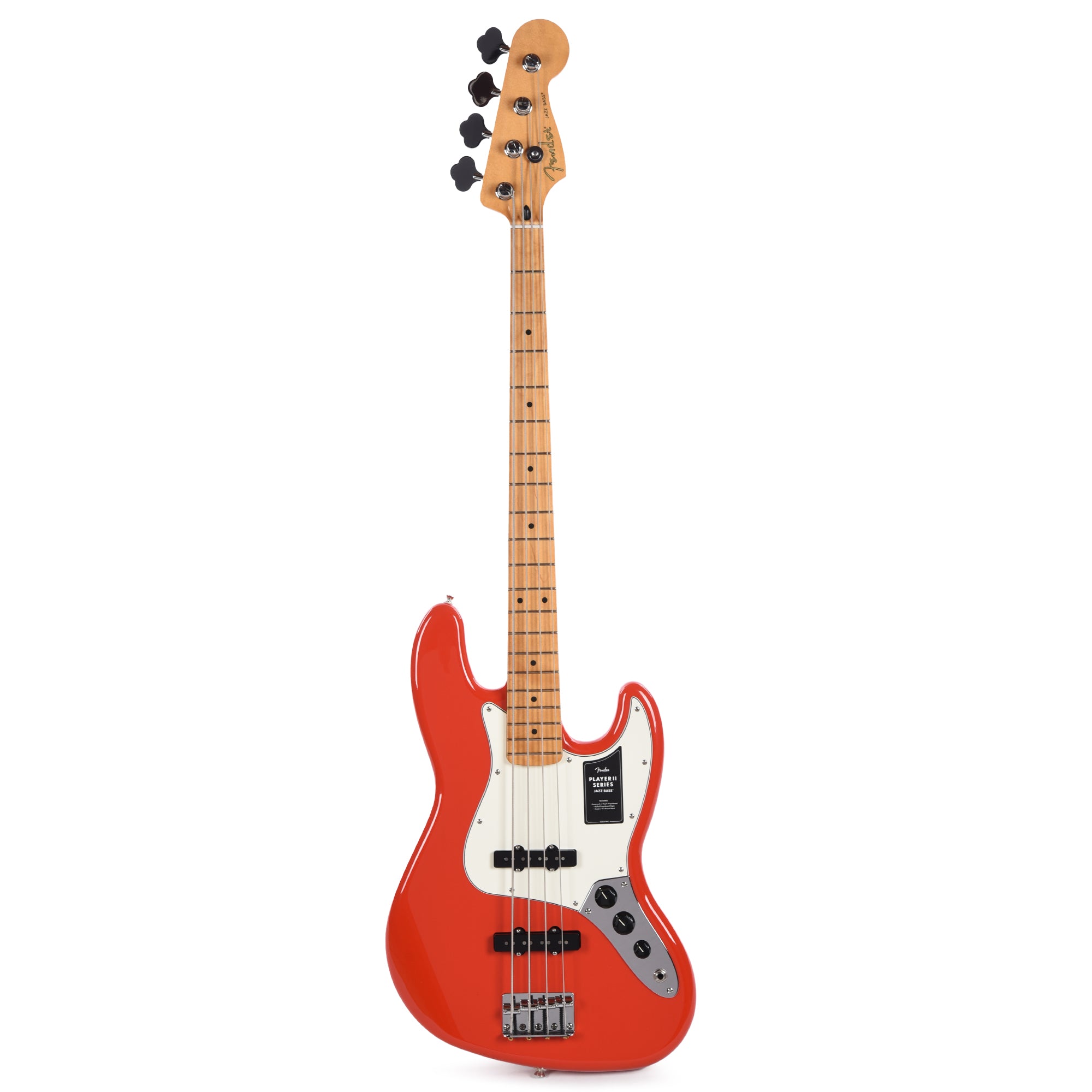 Fender Player II Jazz Bass Coral Red Bass Guitars / 4-String