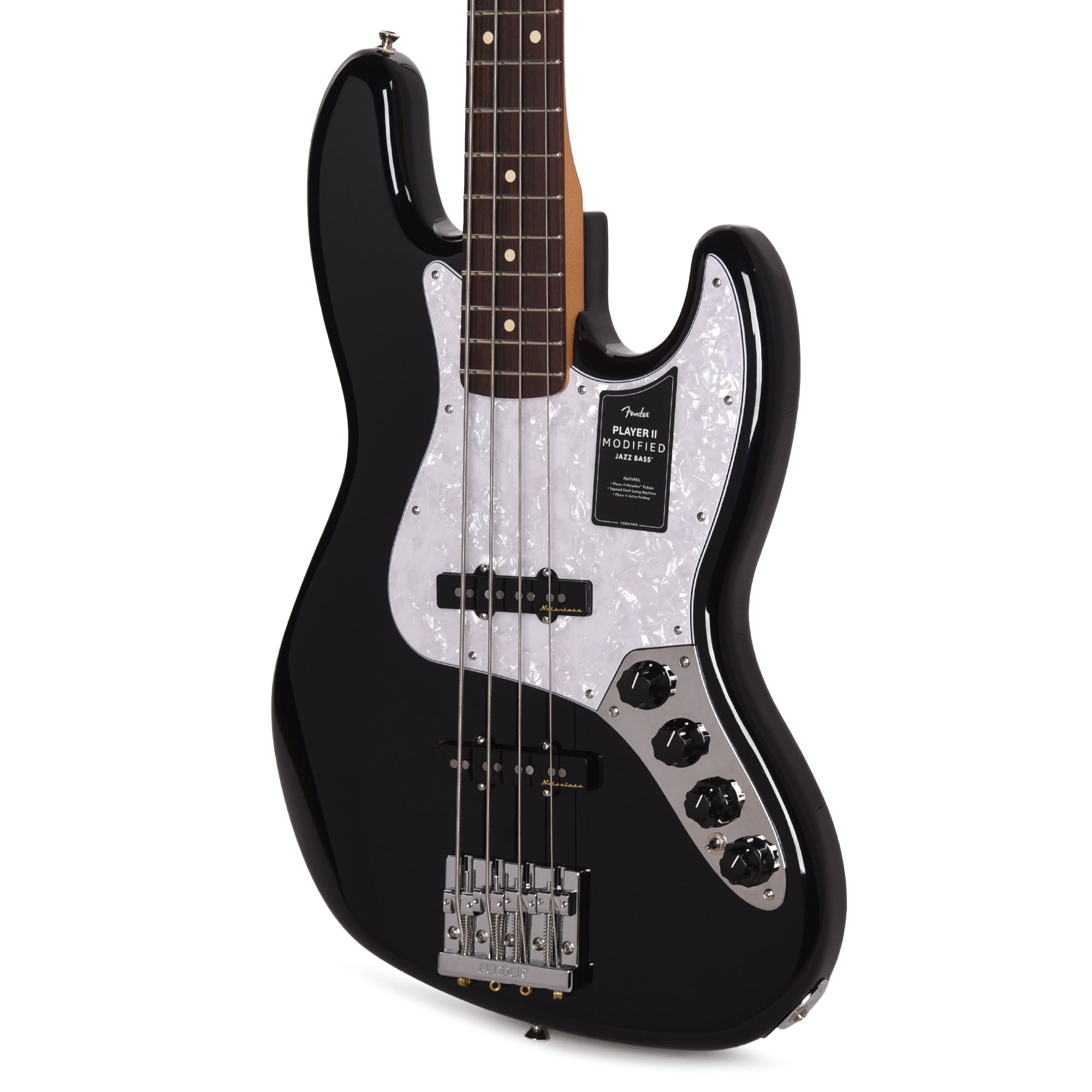 Fender Player II Modified Active Jazz Bass Dusk Bass Guitars / 4-String