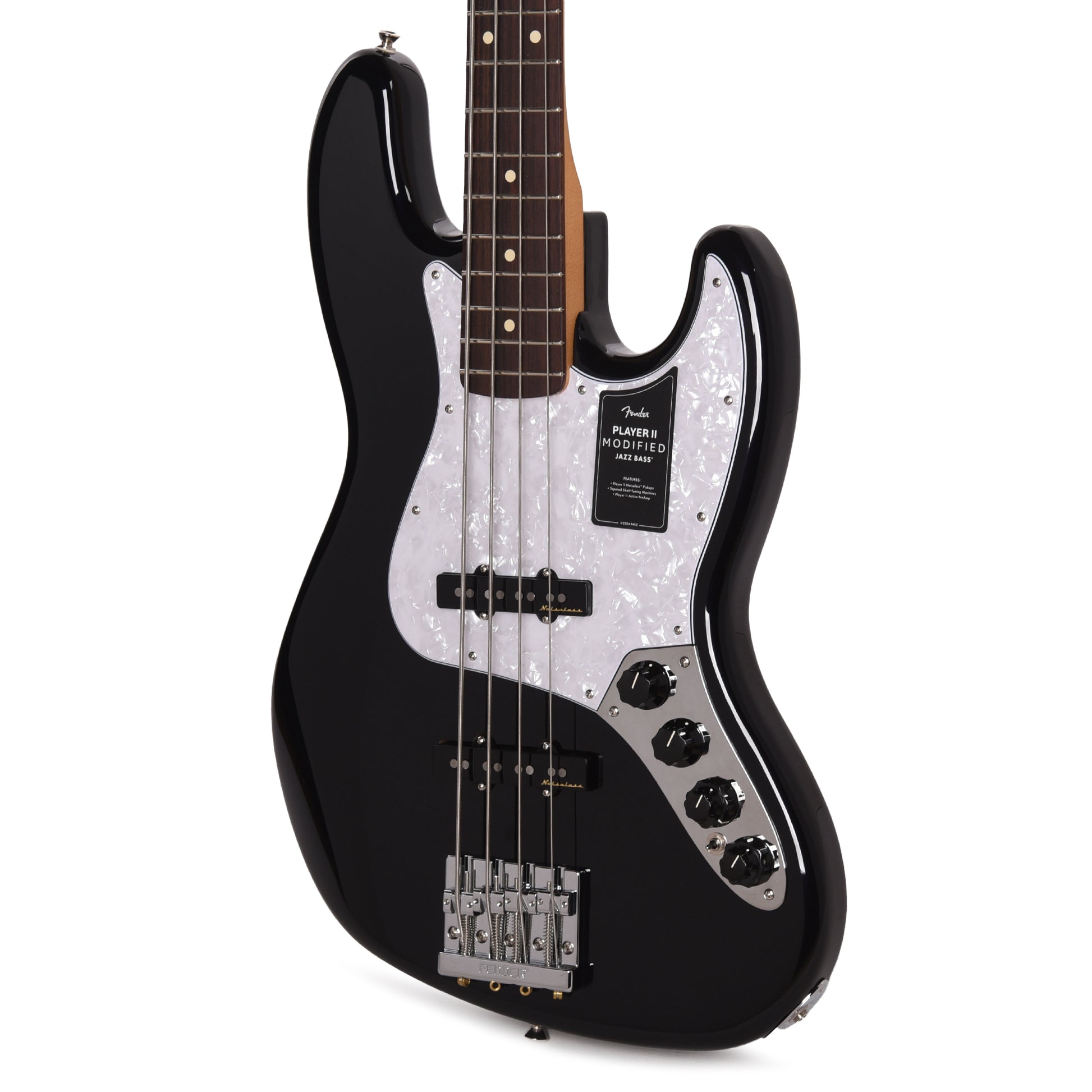 Fender Player II Modified Active Jazz Bass Dusk Bass Guitars / 4-String