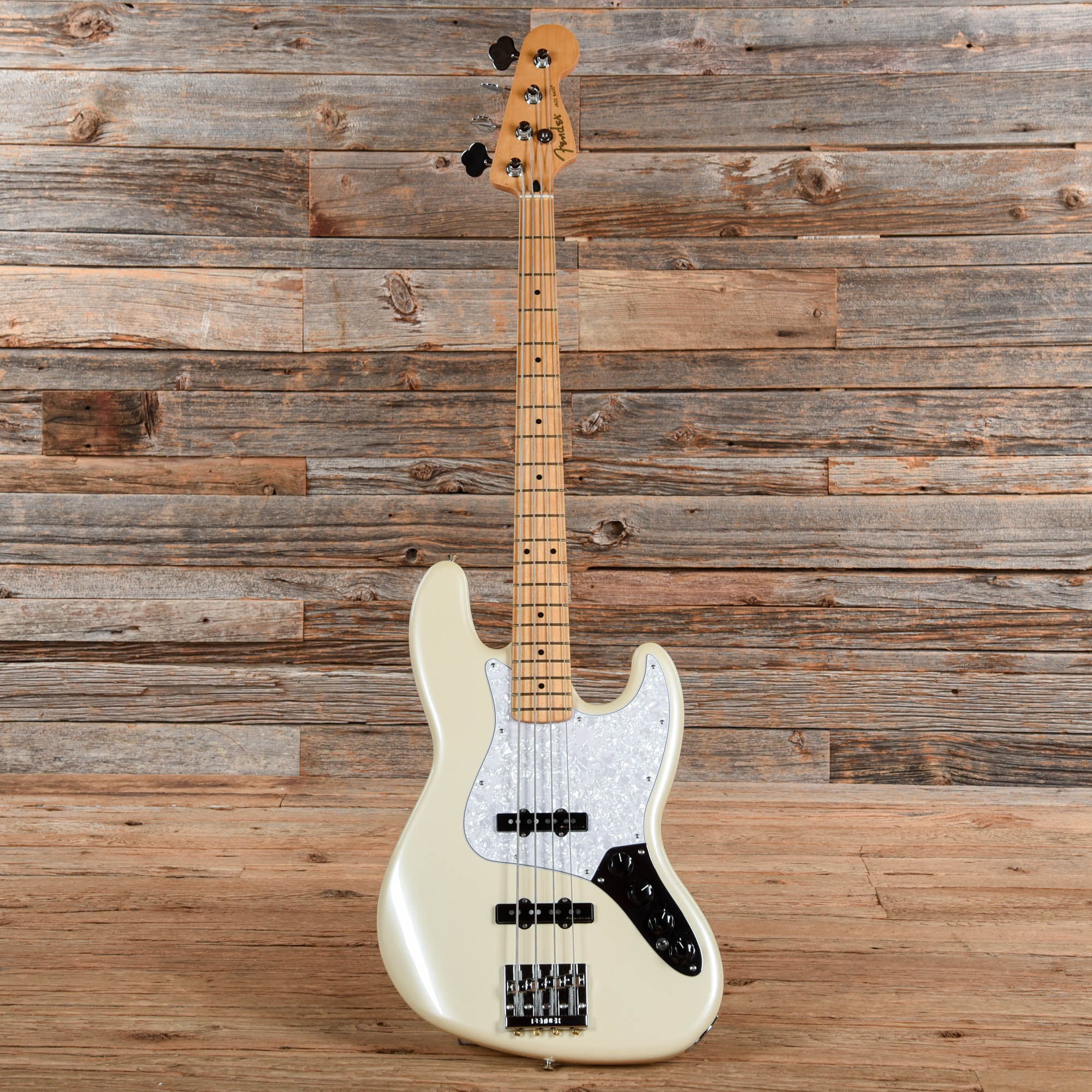 Fender Player II Modified Active Jazz Bass Olympic Pearl Bass Guitars / 4-String