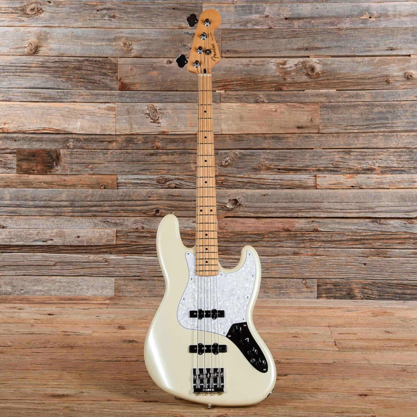 Fender Player II Modified Active Jazz Bass Olympic Pearl Bass Guitars / 4-String