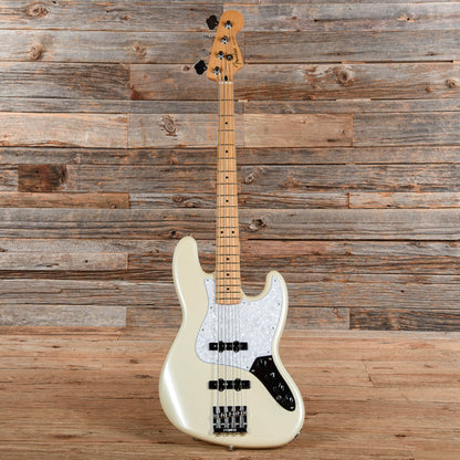 Fender Player II Modified Active Jazz Bass Olympic Pearl Bass Guitars / 4-String