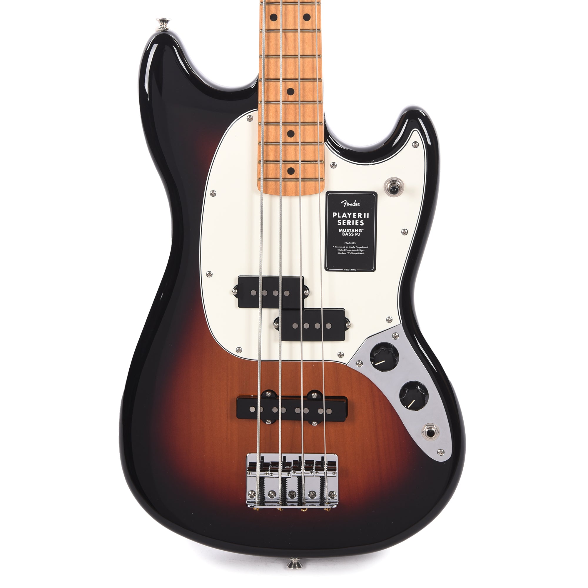Fender Player II Mustang Bass PJ 3-Color Sunburst Bass Guitars / 4-String