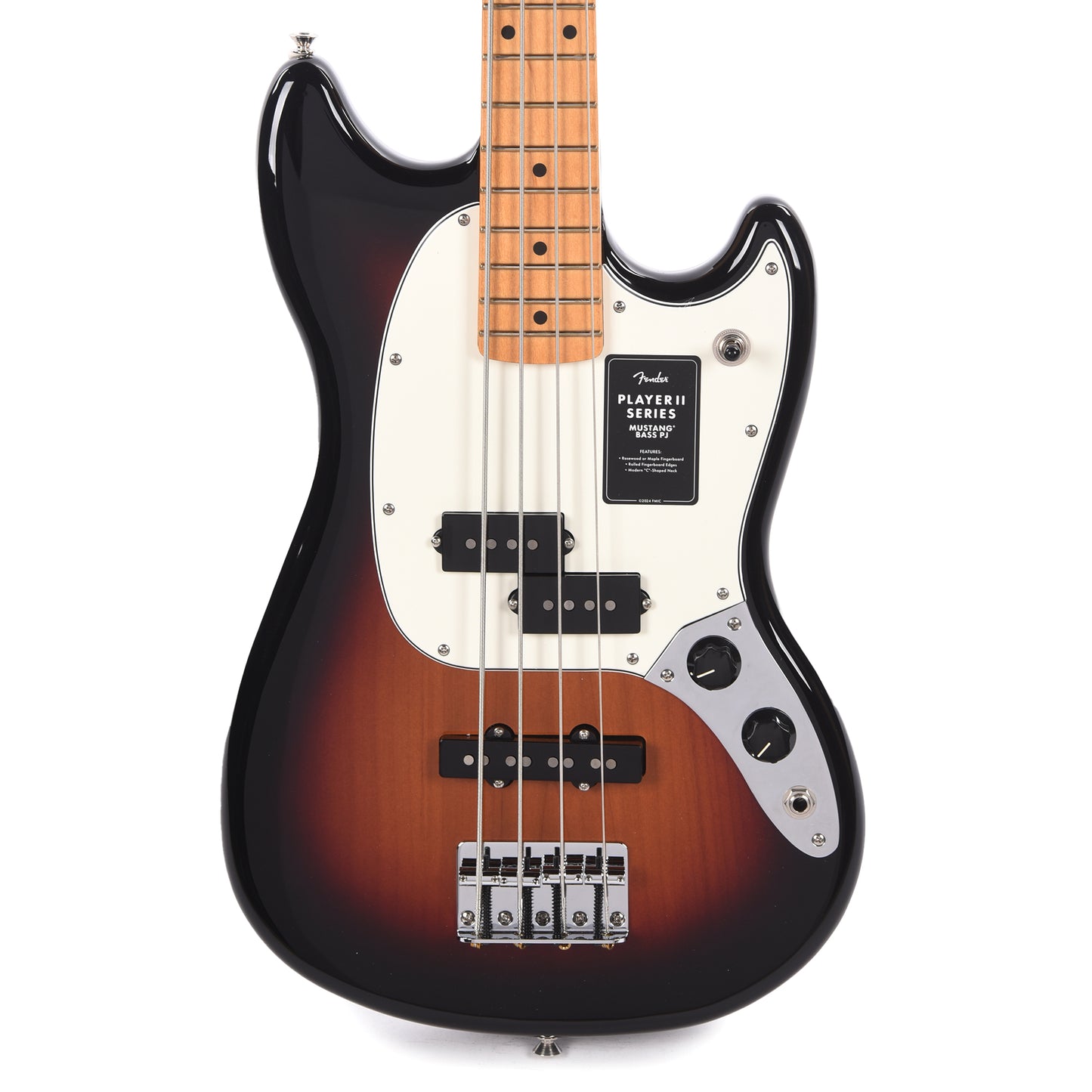 Fender Player II Mustang Bass PJ 3-Color Sunburst Bass Guitars / 4-String