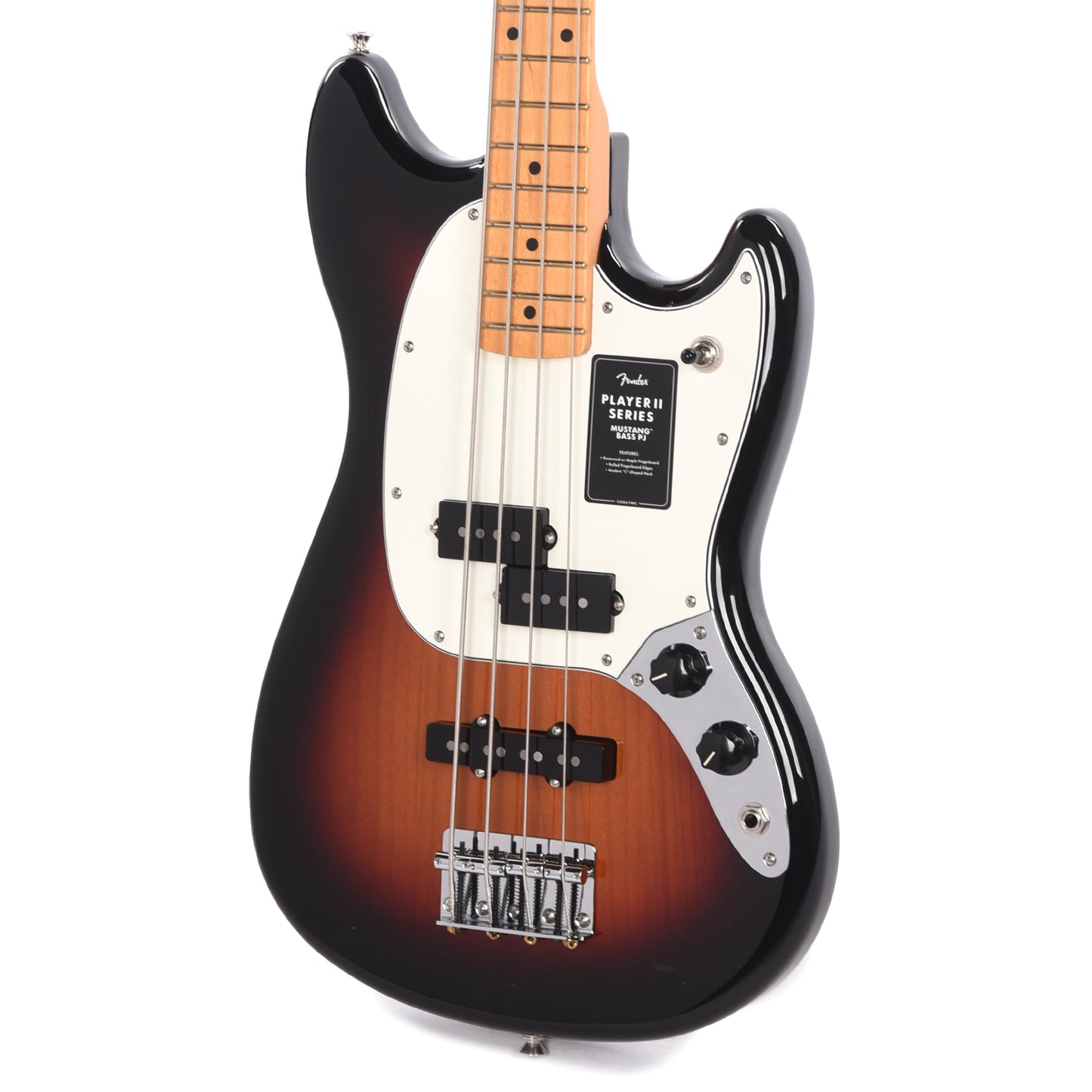 Fender Player II Mustang Bass PJ 3-Color Sunburst Bass Guitars / 4-String