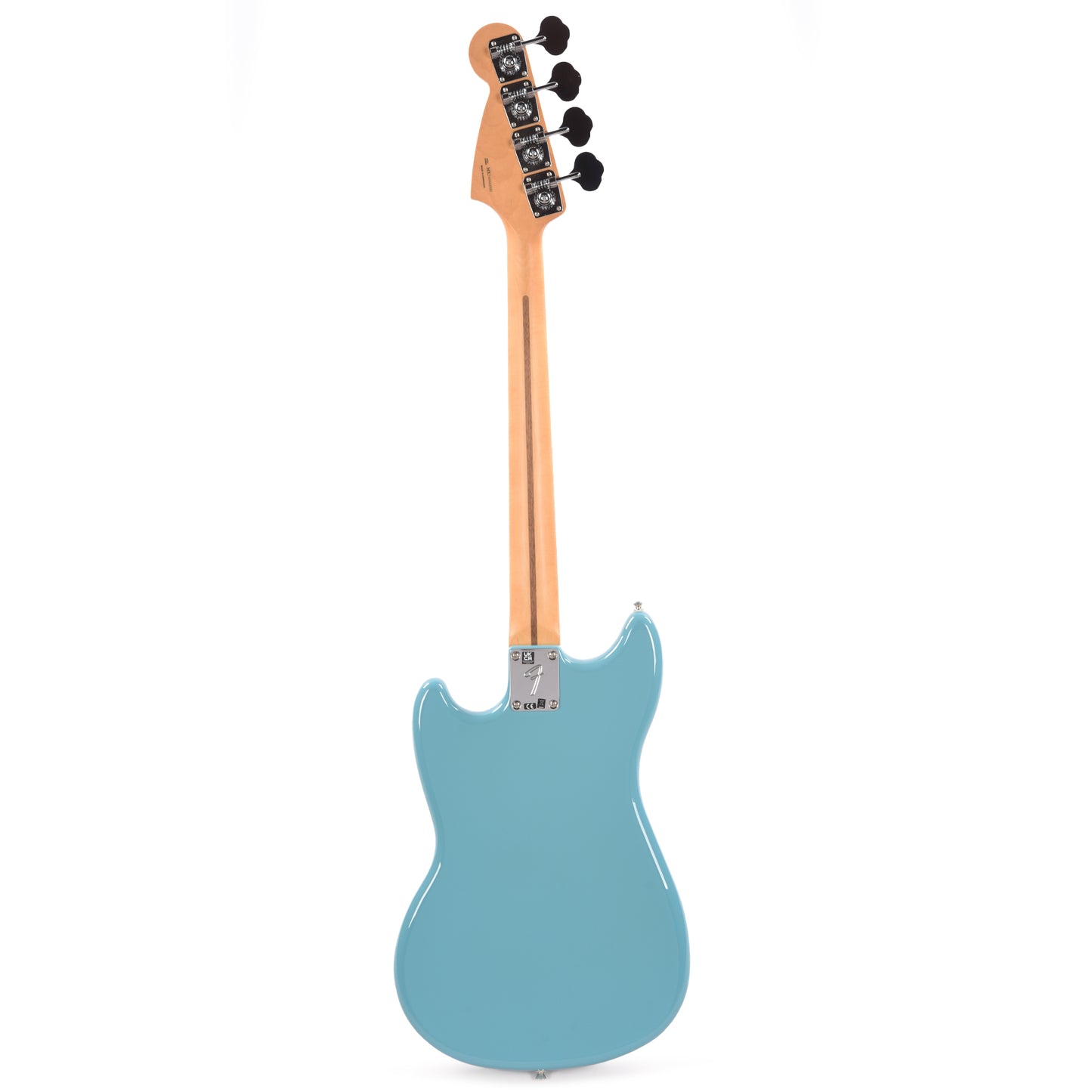 Fender Player II Mustang Bass PJ Aquatone Blue Bass Guitars / 4-String