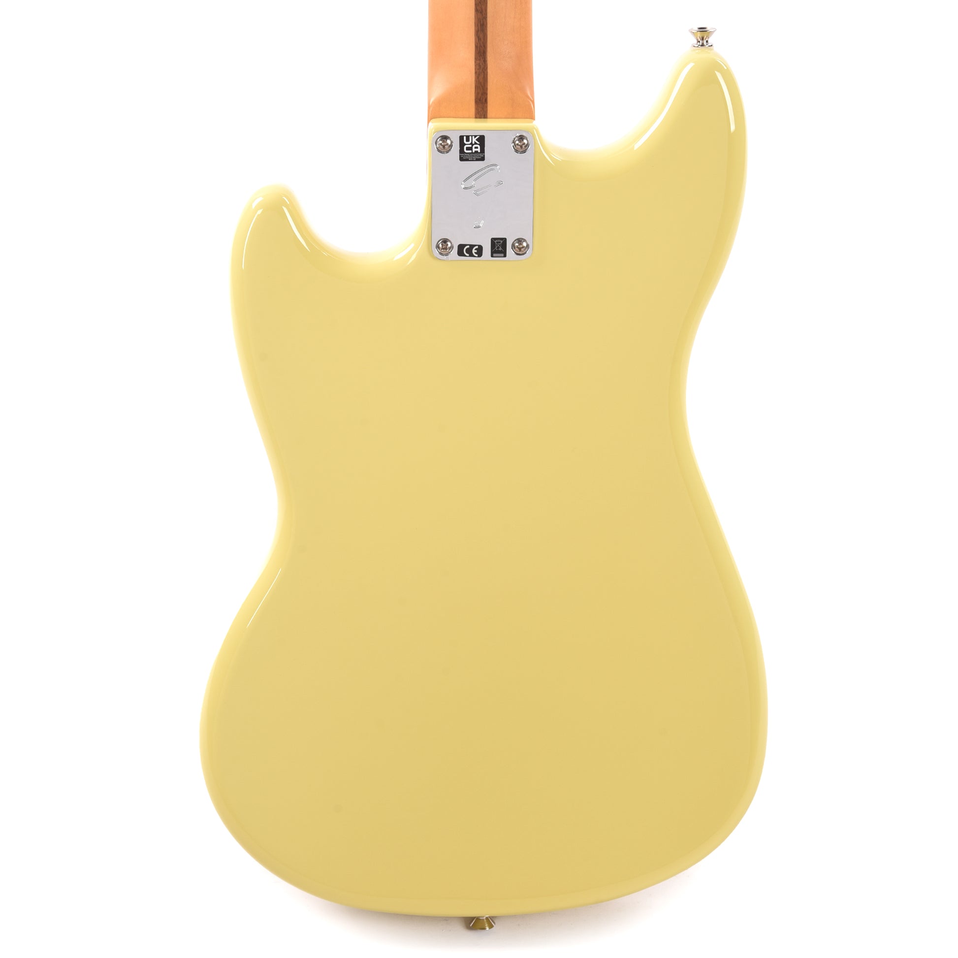 Fender Player II Mustang Bass PJ Hialeah Yellow Bass Guitars / 4-String