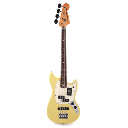 Fender Player II Mustang Bass PJ Hialeah Yellow Bass Guitars / 4-String
