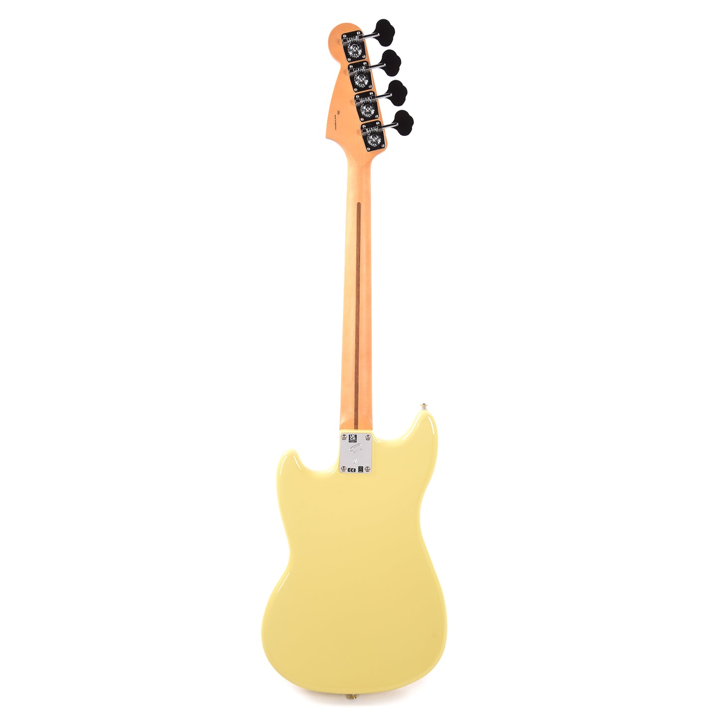 Fender Player II Mustang Bass PJ Hialeah Yellow Bass Guitars / 4-String