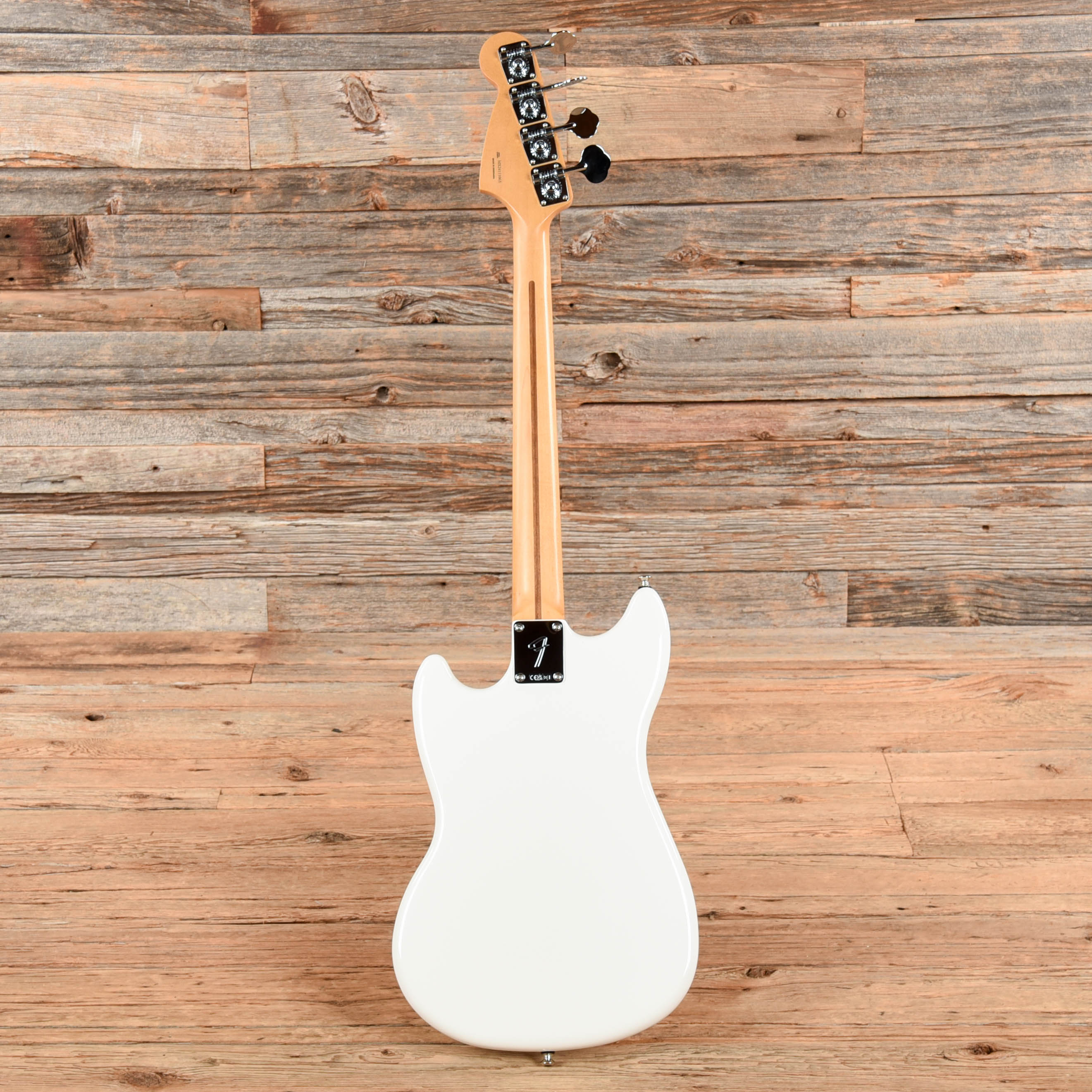 Fender Player II Mustang Bass PJ White 2024 Bass Guitars / 4-String