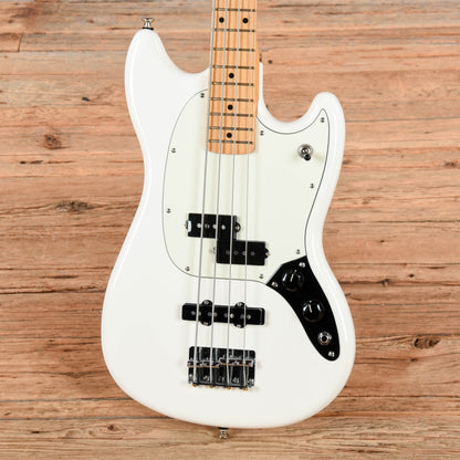 Fender Player II Mustang Bass PJ White 2024 Bass Guitars / 4-String