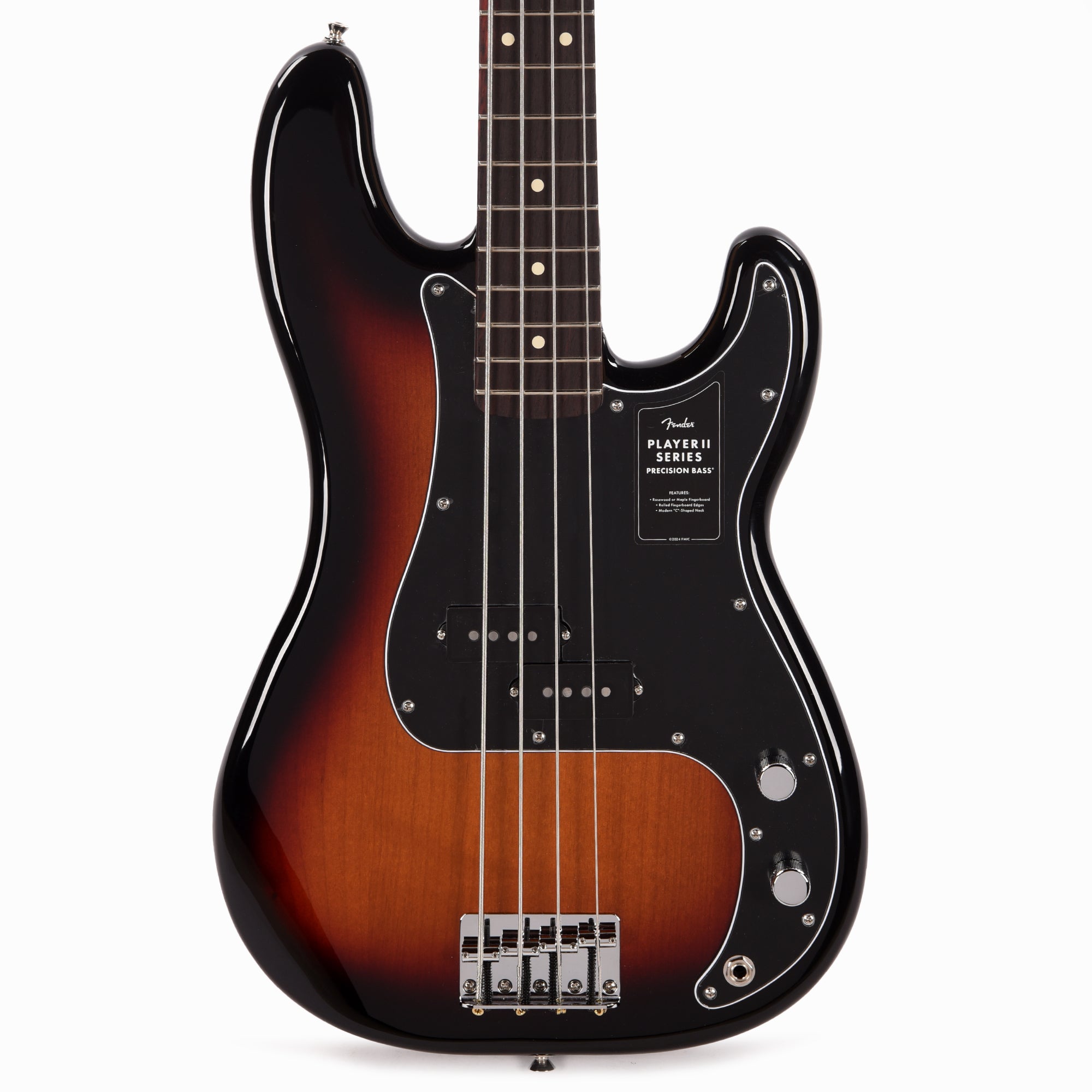 Fender Player II Precision Bass 3-Color Sunburst Bass Guitars / 4-String