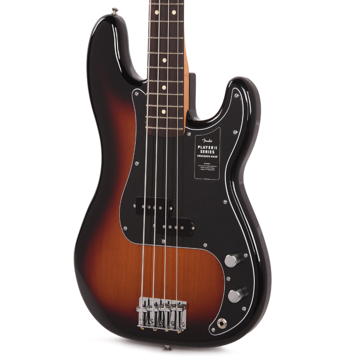 Fender Player II Precision Bass 3-Color Sunburst Bass Guitars / 4-String