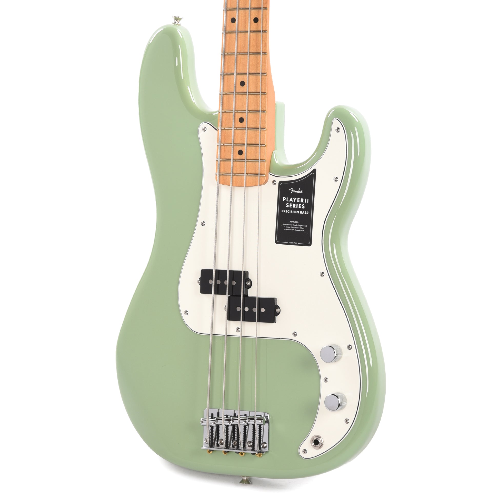 Fender Player II Precision Bass Birch Green Bass Guitars / 4-String