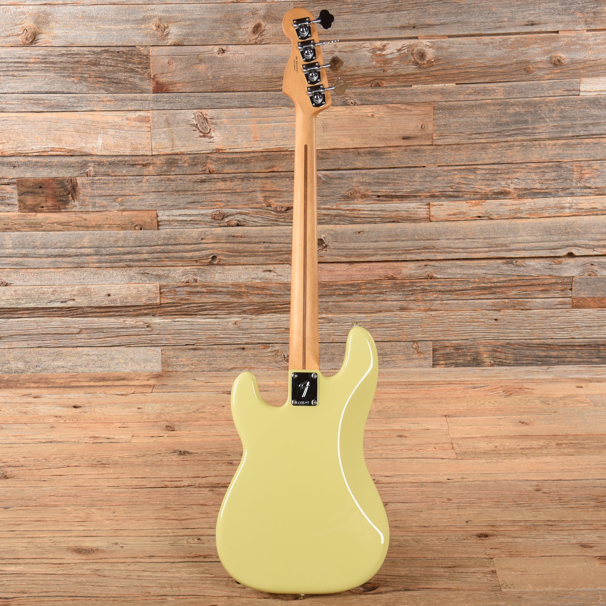 Fender Player II Precision Bass Hialeah Yellow 2024 Bass Guitars / 4-String