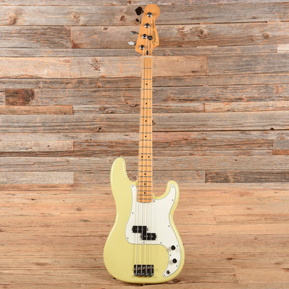 Fender Player II Precision Bass Hialeah Yellow 2024 Bass Guitars / 4-String