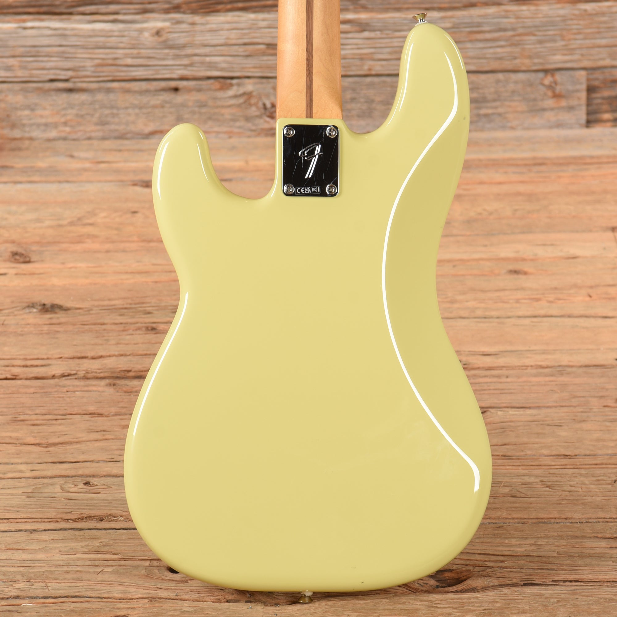 Fender Player II Precision Bass Hialeah Yellow 2024 Bass Guitars / 4-String