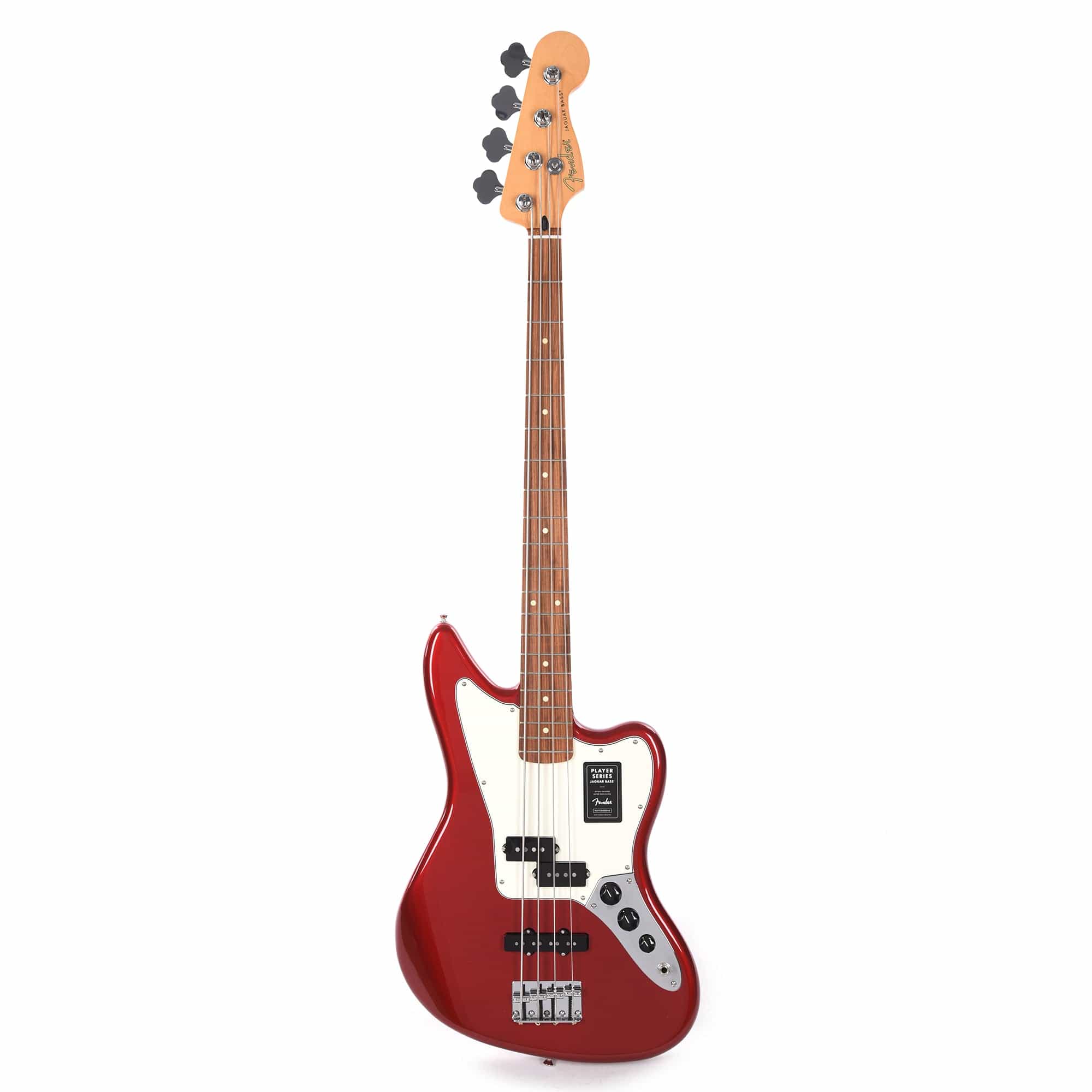 Fender Player Jaguar Bass Candy Apple Red Bass Guitars / 4-String
