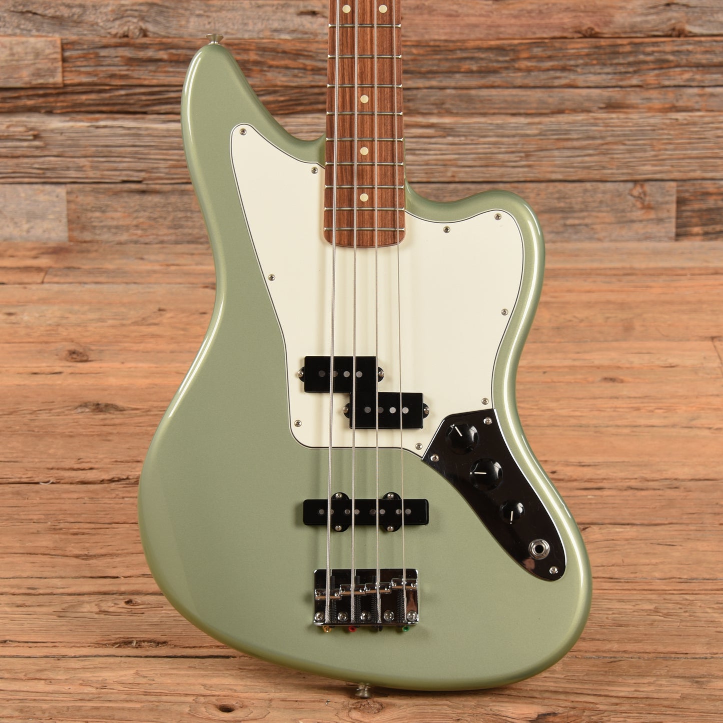 Fender Player Jaguar Bass Sage Green Metallic 2018 Bass Guitars / 4-String