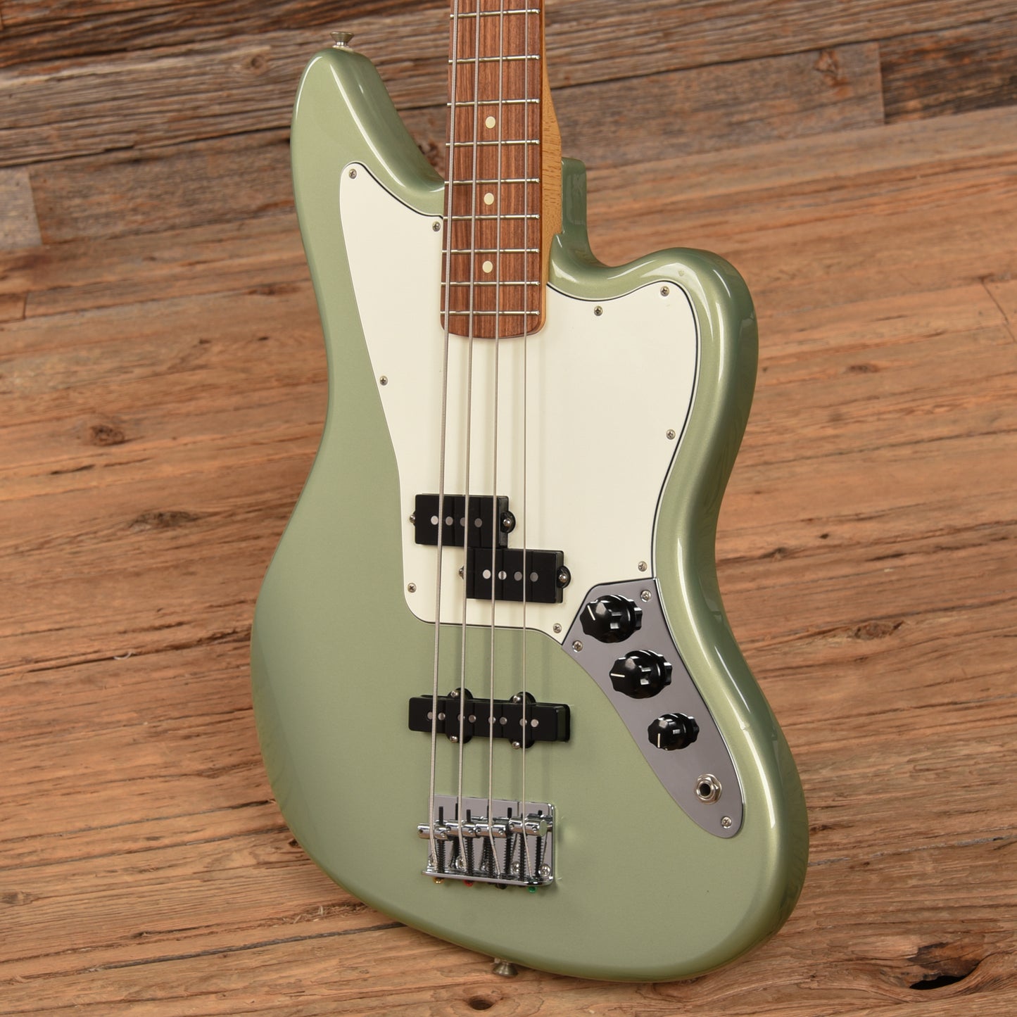 Fender Player Jaguar Bass Sage Green Metallic 2018 Bass Guitars / 4-String