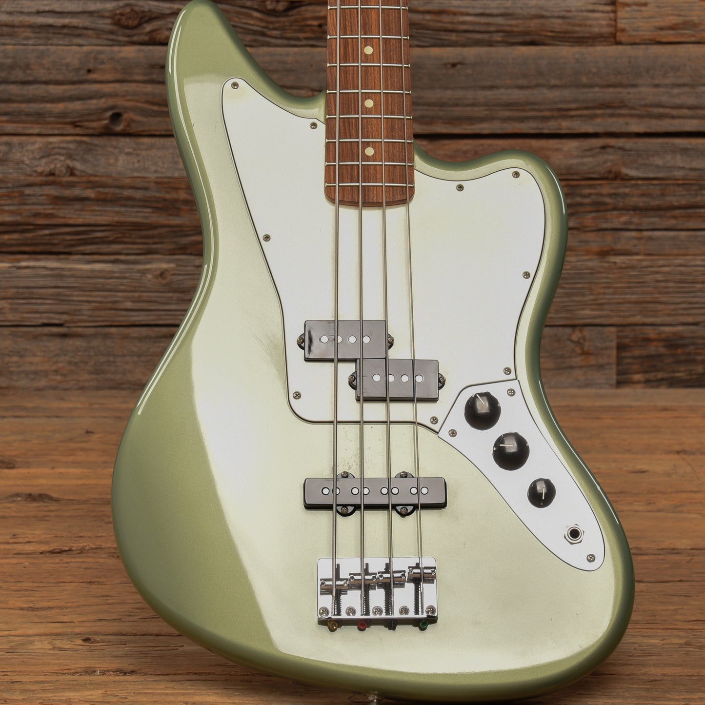 Fender Player Jaguar Bass Sage Green Metallic 2018 Bass Guitars / 4-String