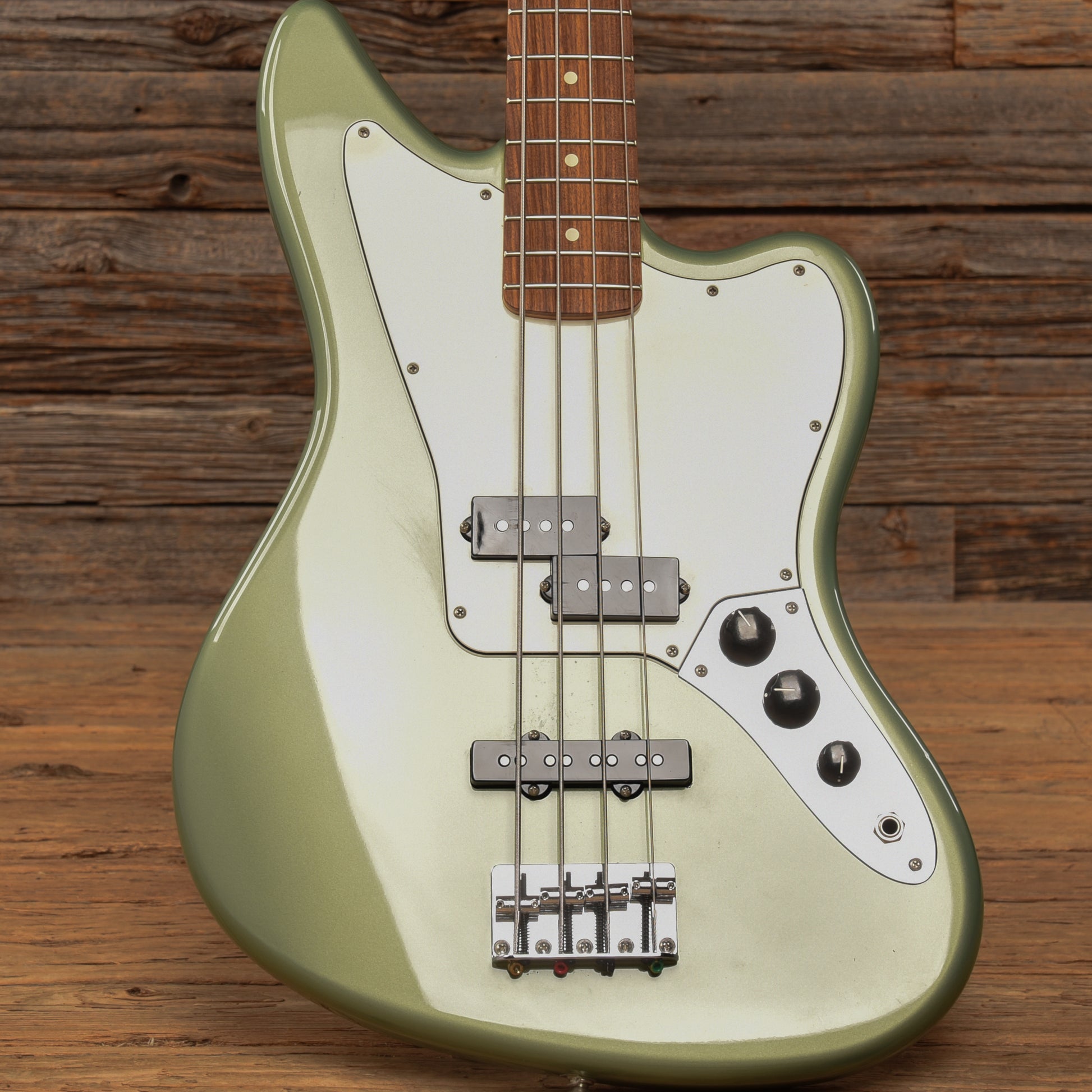 Fender Player Jaguar Bass Sage Green Metallic 2018 Bass Guitars / 4-String
