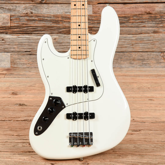 Fender Player Jazz Bass Polar White Bass Guitars / 4-String