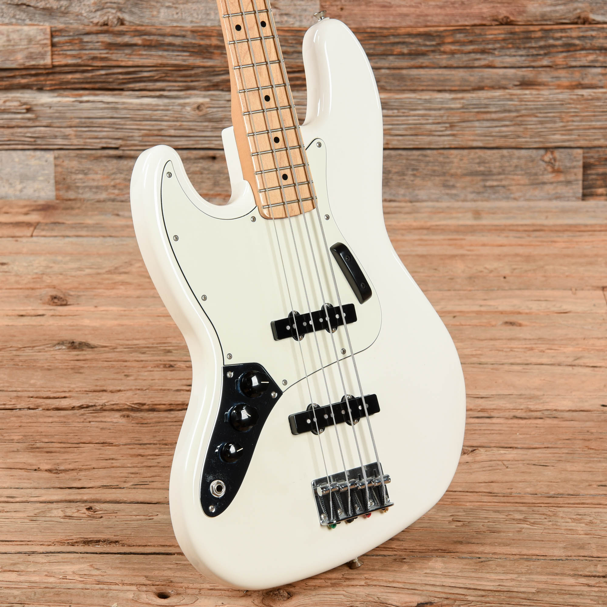 Fender Player Jazz Bass Polar White Bass Guitars / 4-String
