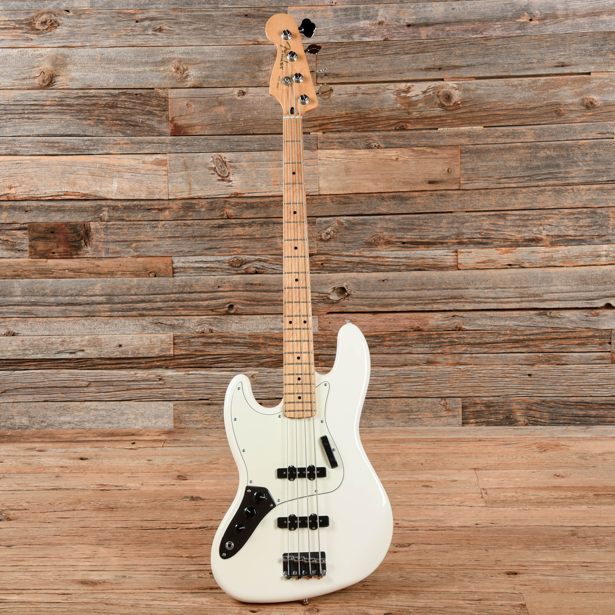 Fender Player Jazz Bass Polar White Bass Guitars / 4-String