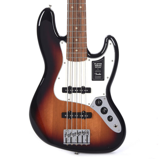 Fender Player Jazz Bass V 5-String 3-Color Sunburst Bass Guitars / 4-String