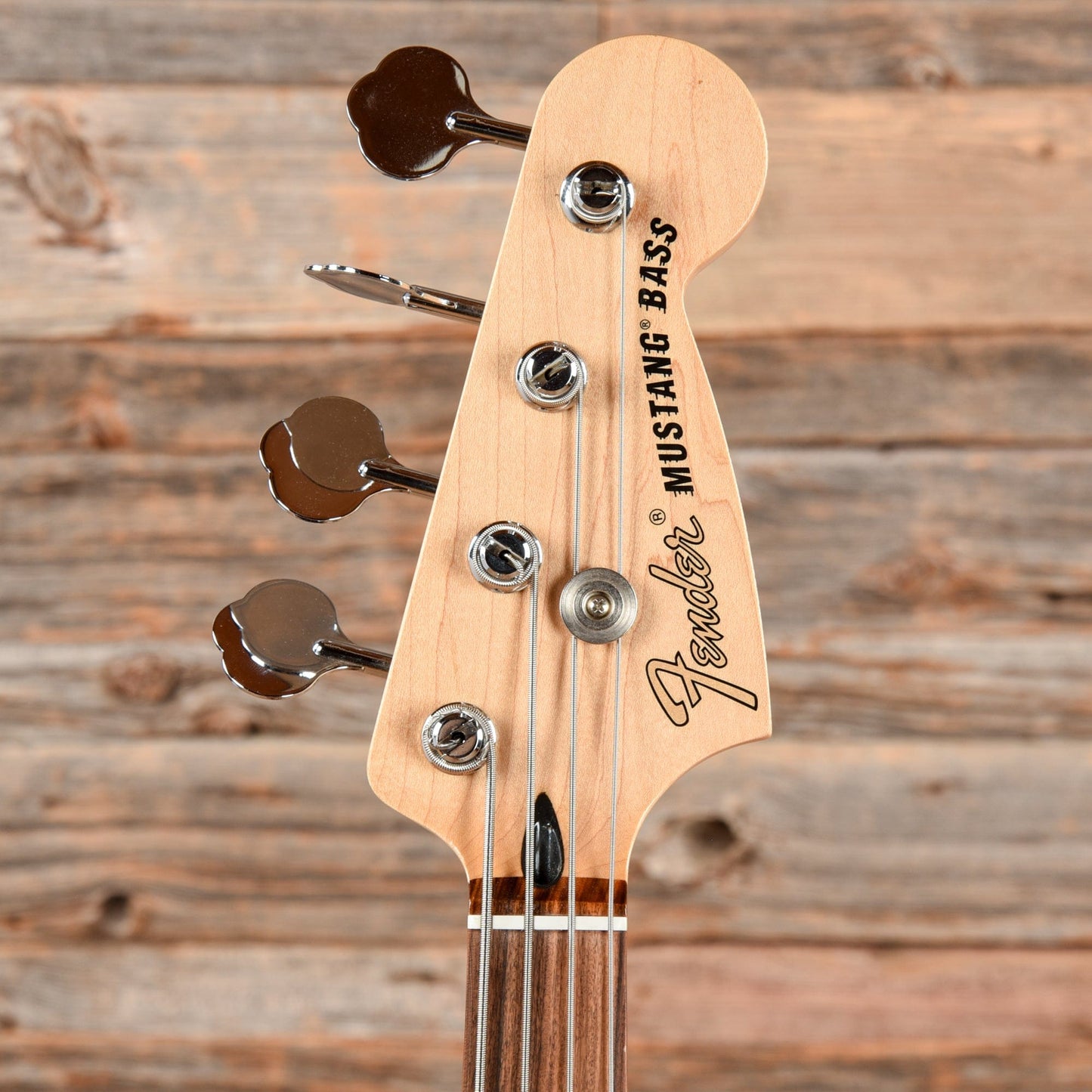 Fender Player Mustang Bass PJ Aged Natural 2017 Bass Guitars / 4-String