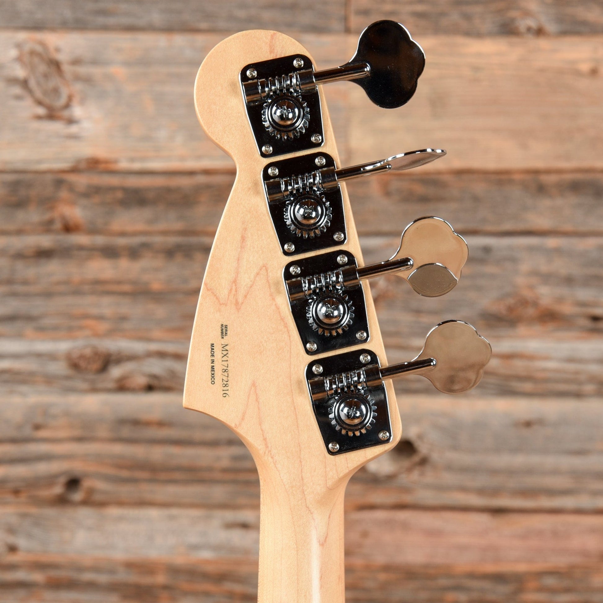 Fender Player Mustang Bass PJ Aged Natural 2017 Bass Guitars / 4-String