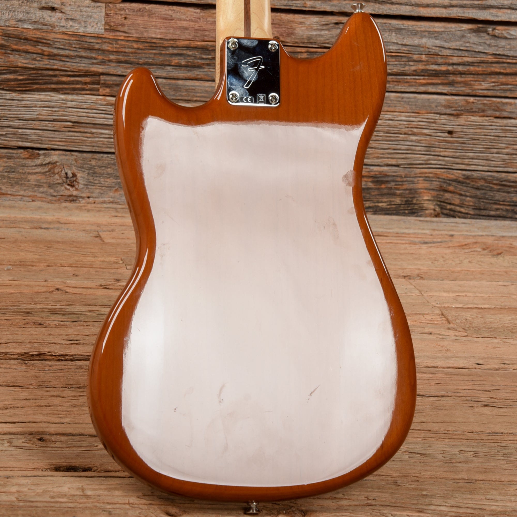 Fender Player Mustang Bass PJ Aged Natural 2017 Bass Guitars / 4-String