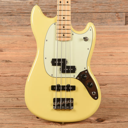 Fender Player Mustang Bass Pj Buttercream 2022 Bass Guitars / 4-String