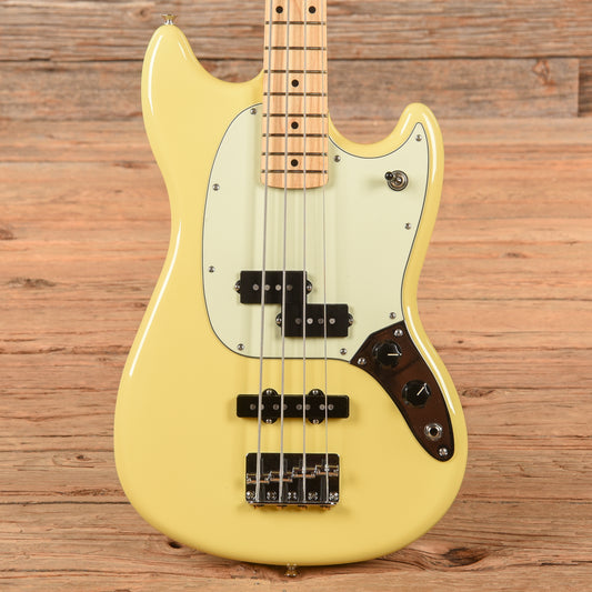 Fender Player Mustang Bass Pj Buttercream 2022 Bass Guitars / 4-String