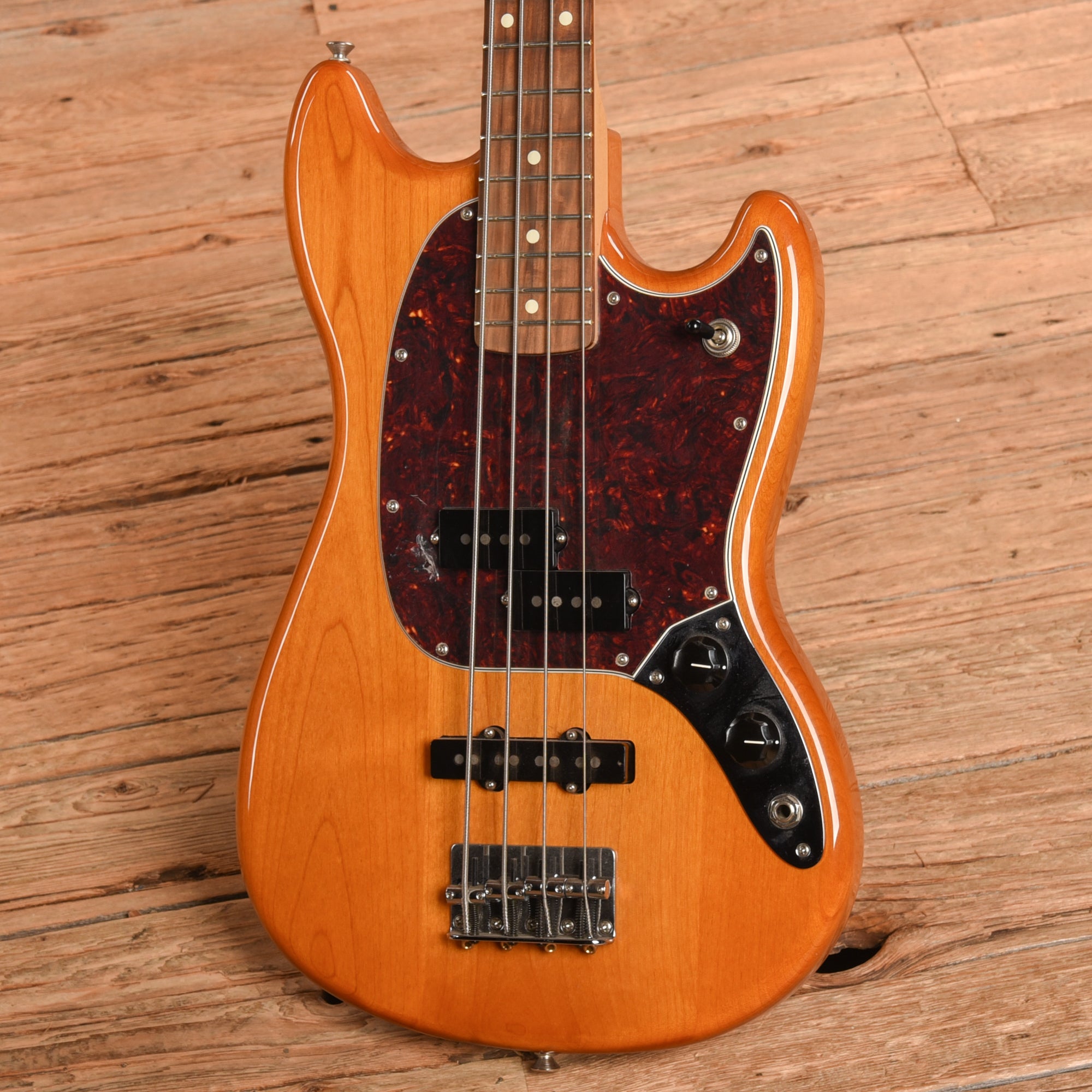 Fender Player Mustang Bass PJ Natural 2020 Bass Guitars / 4-String