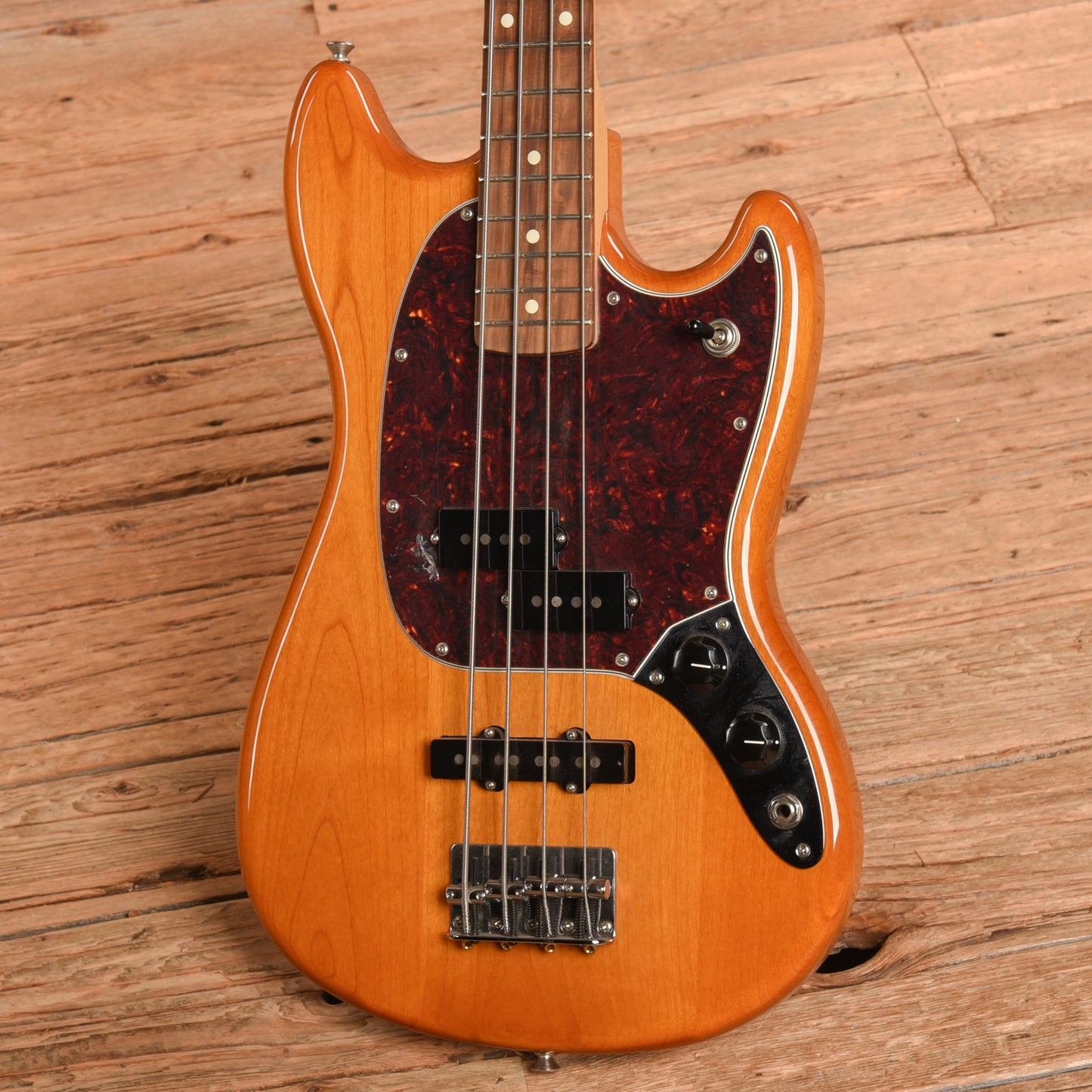 Fender Player Mustang Bass PJ Natural 2020 Bass Guitars / 4-String
