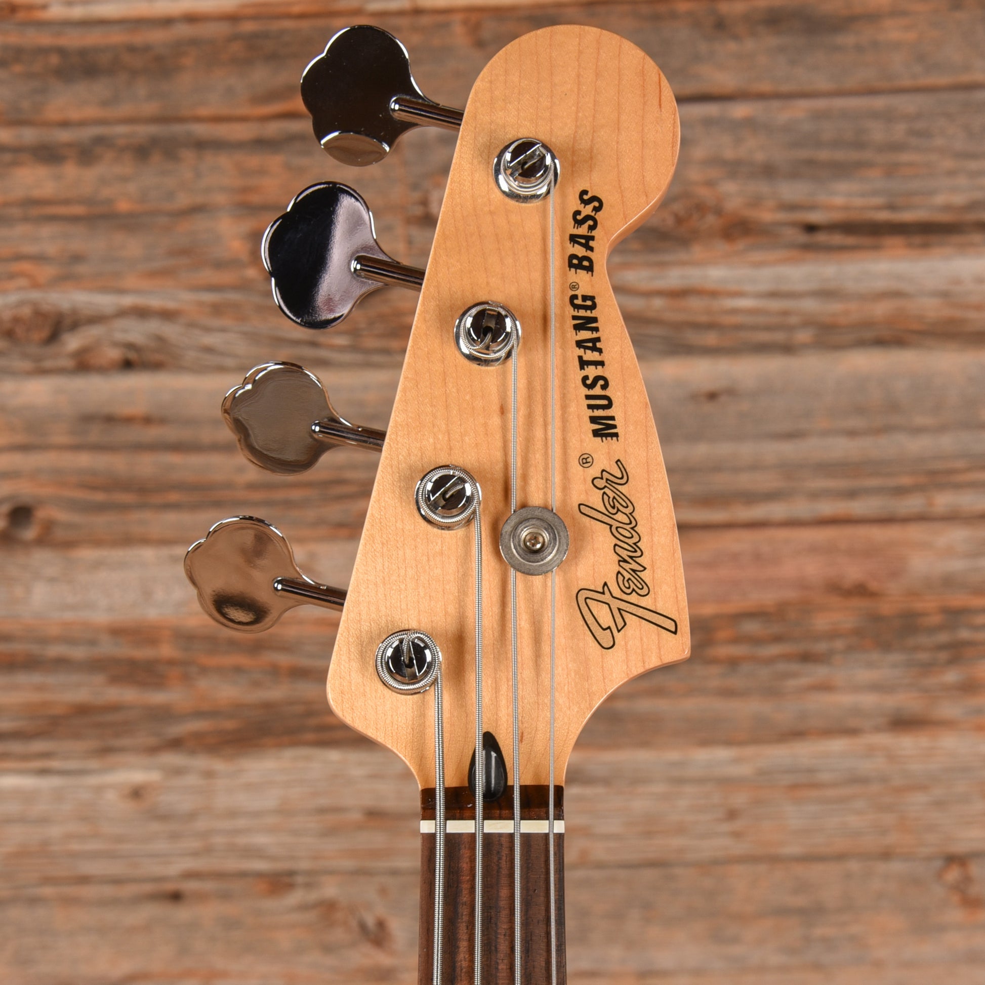 Fender Player Mustang Bass PJ Olympic White 2016 Bass Guitars / 4-String