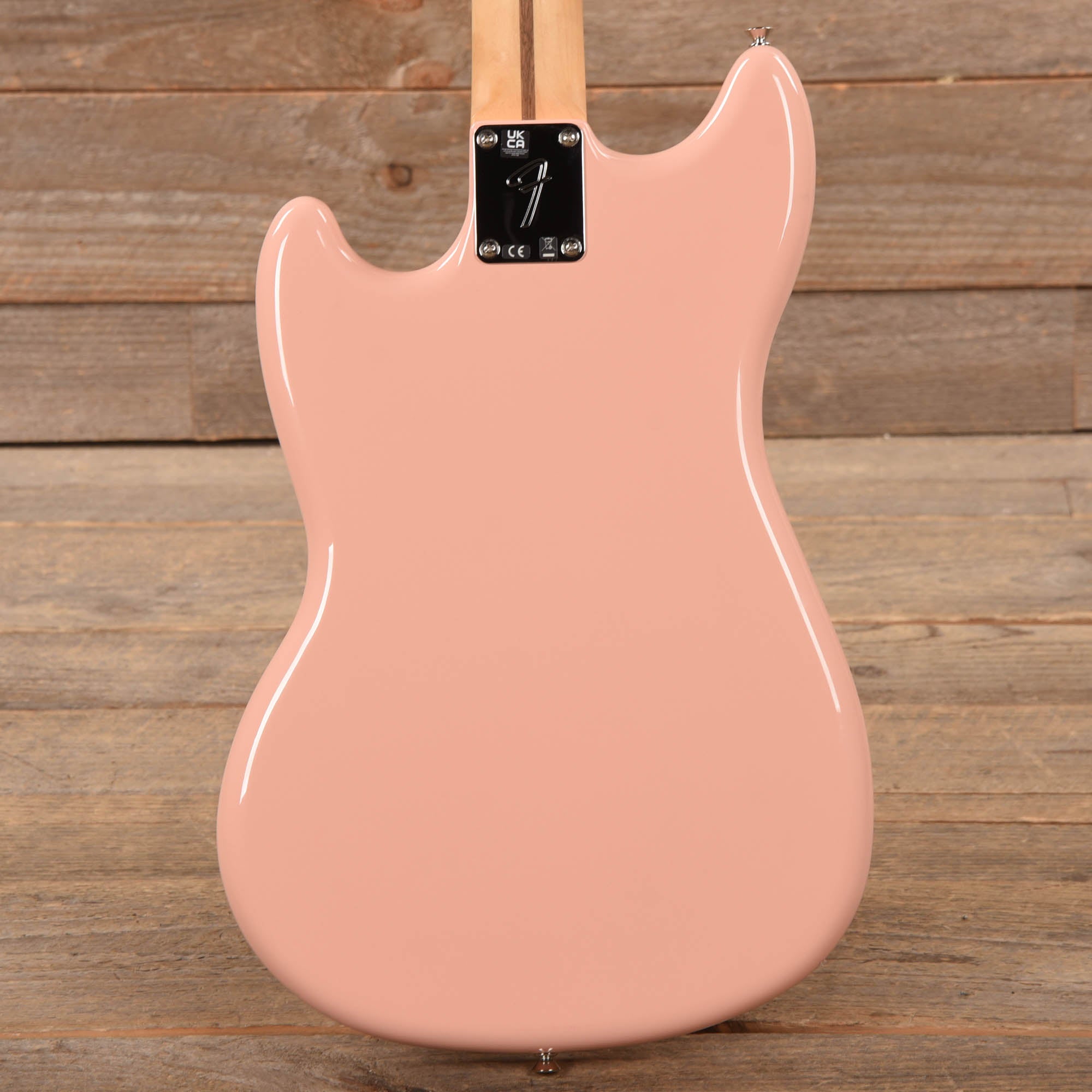 Fender Player Mustang Bass PJ Shell Pink w/Mint Pickguard Bass Guitars / 4-String
